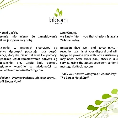 Hotel Bloom Airport Okecie 2*
